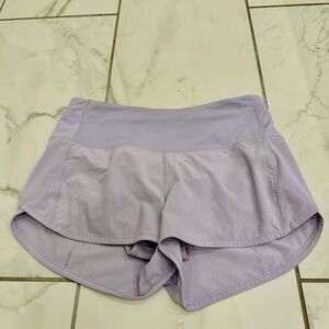 Like New Lululemon 2.5” HR Speed Up Shorts